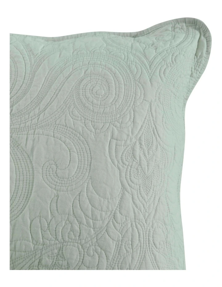 Martha Stewart Gabriella Coverlet 240 X260cm In Sage 7 Martha Stewart Gabriella Coverlet 240 X260cm In Sage - Image 5