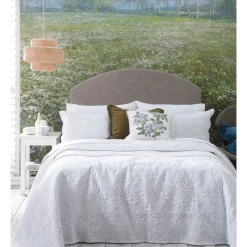 M.M Linen Nalini Bed Cover Set In White
