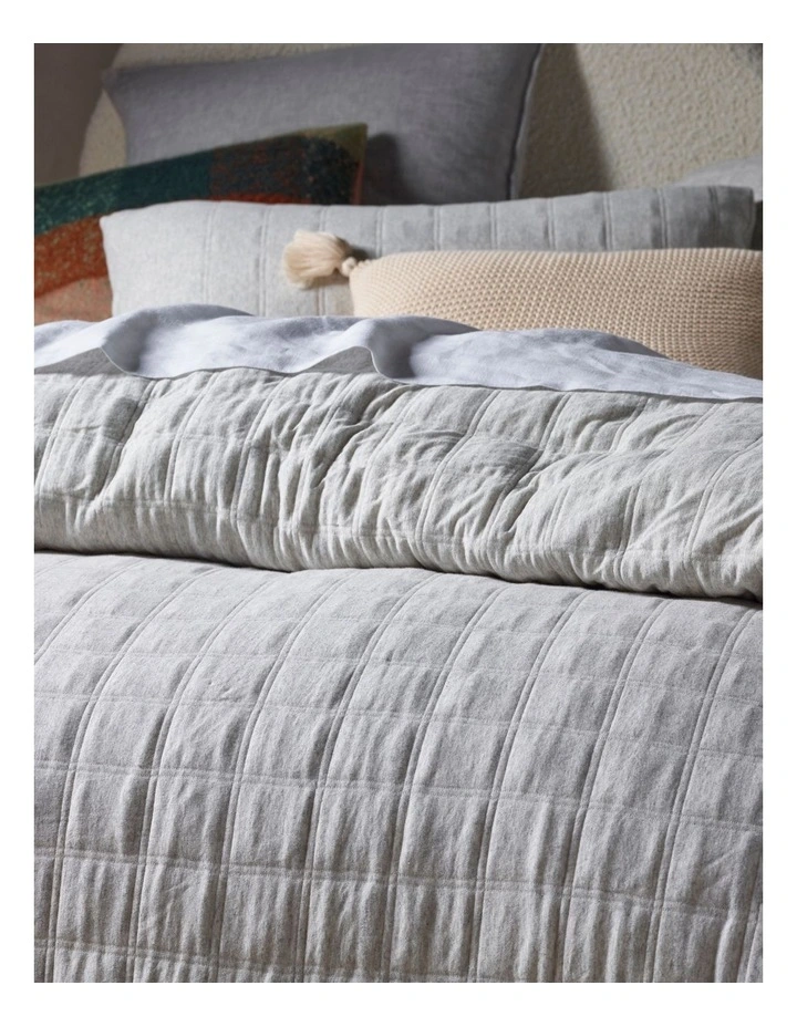 Vue Harlem Jersey Quilt Cover Mercury 4 Vue Harlem Jersey Quilt Cover Mercury - Image 2