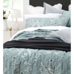 M.M Linen Tuileries Bed Cover Set In Blue 7 M.M Linen Tuileries Bed Cover Set In Blue -Sheridan Sales Store unnamed file 2101