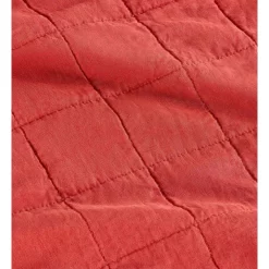 Alternative view of Sheridan Abbotson Bedcover In Washed Red