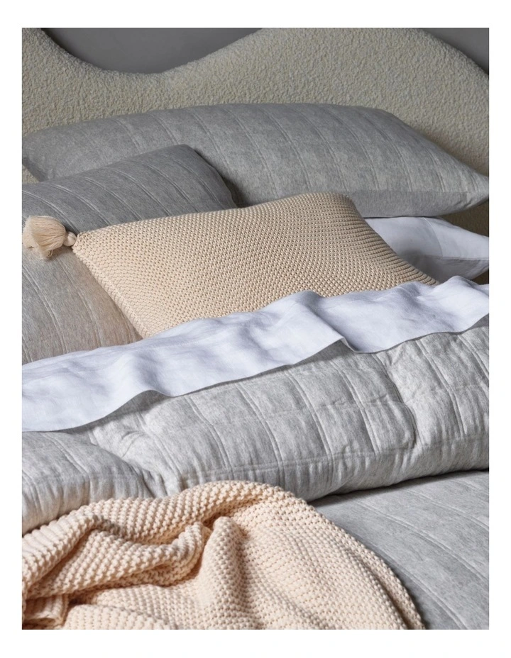 Vue Harlem Jersey Quilt Cover Mercury 5 Vue Harlem Jersey Quilt Cover Mercury - Image 3