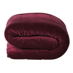 Aura Home Luxury Velvet Coverlet Merlot 10 Aura Home Luxury Velvet Coverlet Merlot -Sheridan Sales Store unnamed file 2111