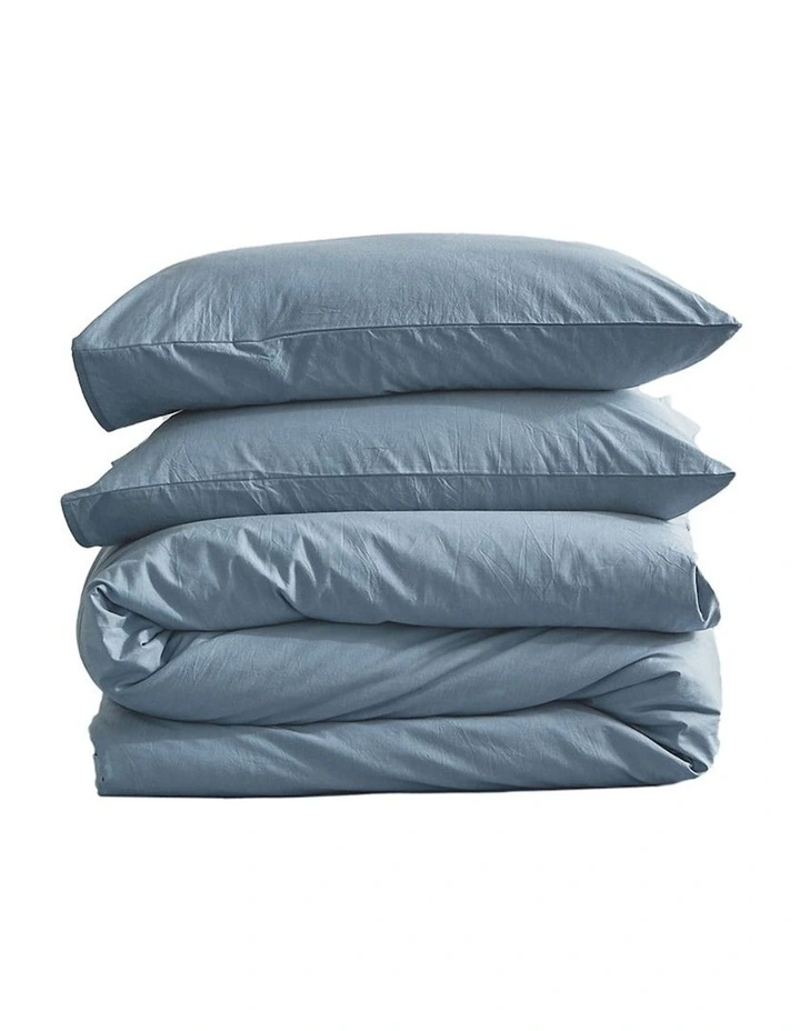 Cosy Club Single Duvet Cover Quilt Set In Blue 3 Cosy Club Single Duvet Cover Quilt Set In Blue