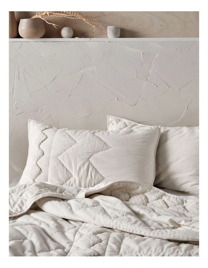 Linen House Martha Bed Cover In Vanilla 4 Linen House Martha Bed Cover In Vanilla - Image 2