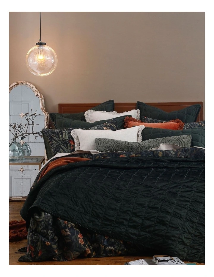 M.M Linen Meeka Coverlet Set In Sycamore 3 M.M Linen Meeka Coverlet Set In Sycamore