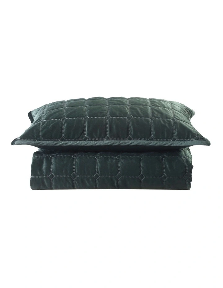M.M Linen Meeka Coverlet Set In Sycamore 4 M.M Linen Meeka Coverlet Set In Sycamore - Image 2