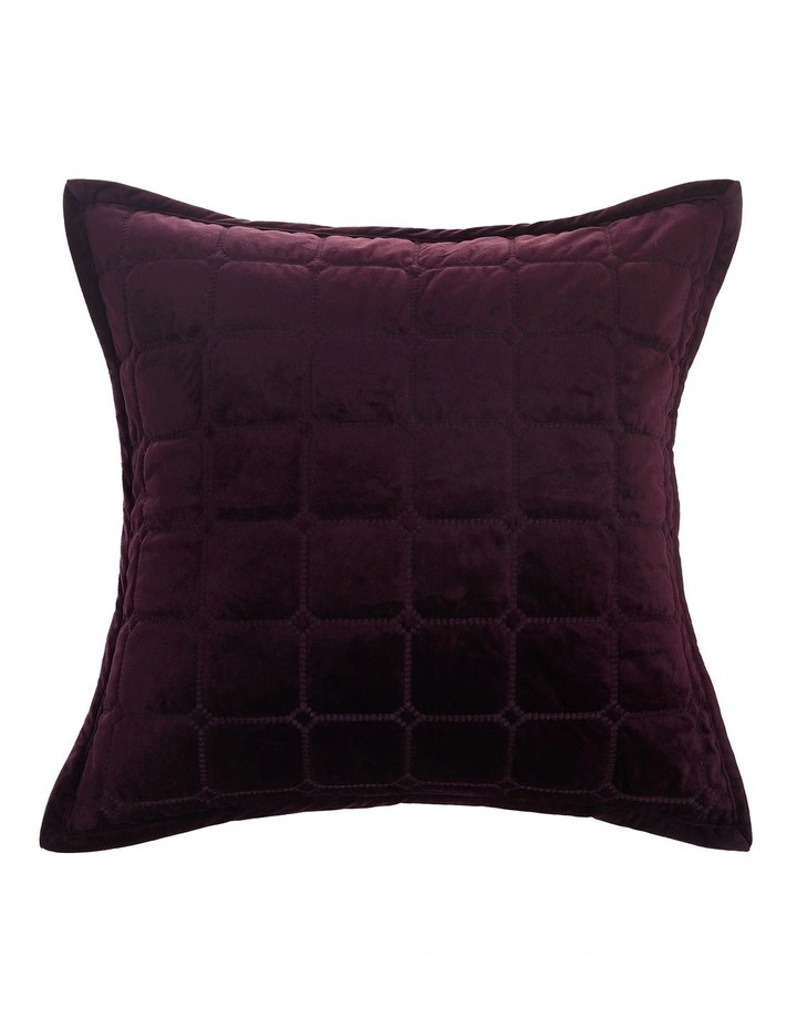 M.M Linen Meeka Coverlet Set In Port 6 M.M Linen Meeka Coverlet Set In Port - Image 4