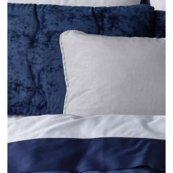 Heritage Daphne Velvet Coverlet Navy -Sheridan Sales Store unnamed file 2186