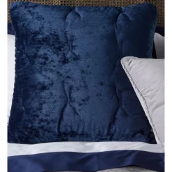 Heritage Daphne Velvet Coverlet Navy -Sheridan Sales Store unnamed file 2187