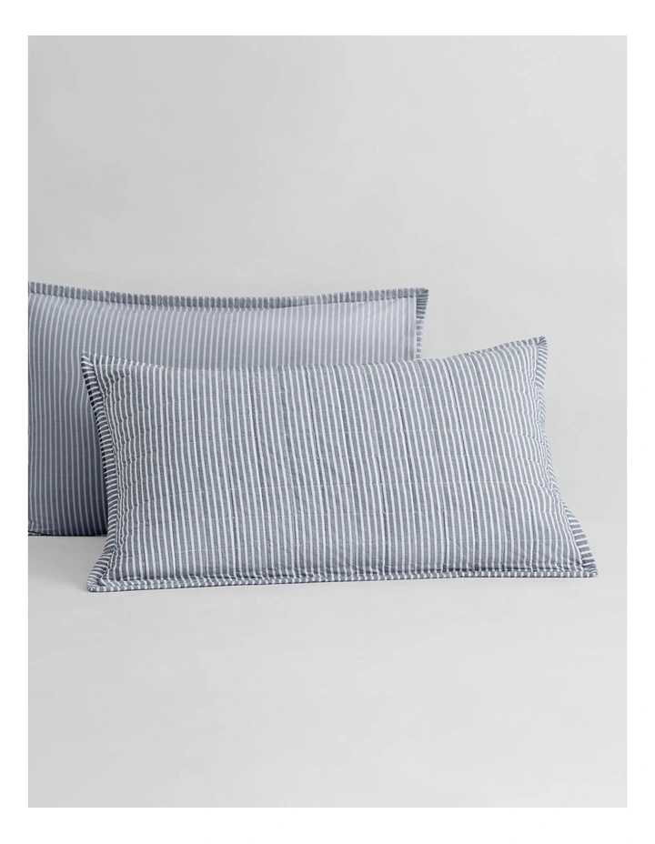 Sheridan Reilly Stripe Bedcover In Atlantic 5 Sheridan Reilly Stripe Bedcover In Atlantic - Image 3