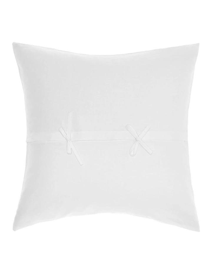 Linen House Nimes Quilt Cover Set White 5 Linen House Nimes Quilt Cover Set White - Image 3