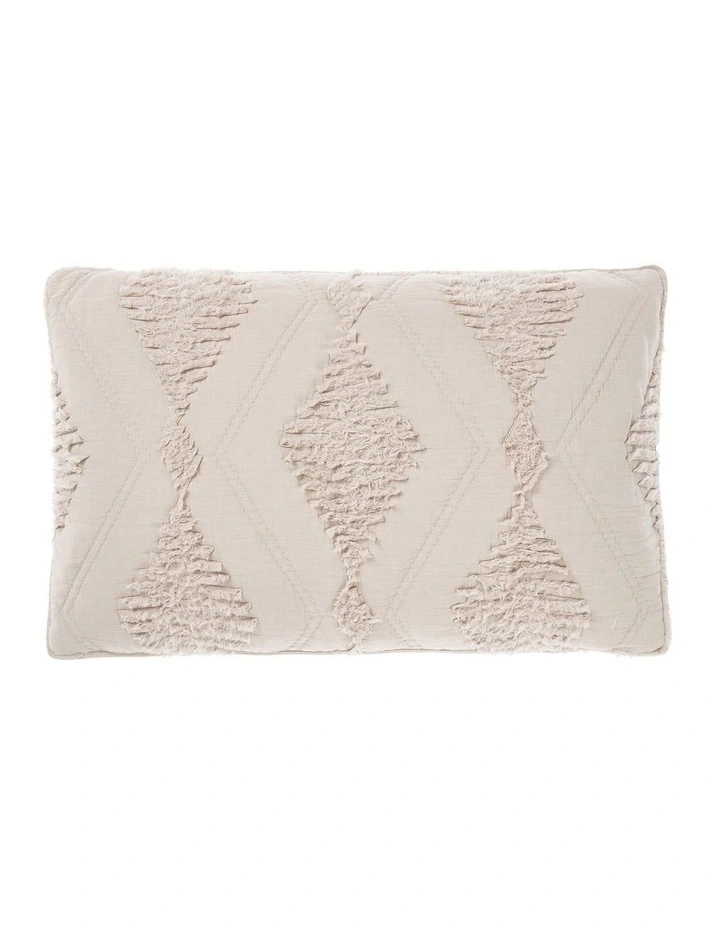 Linen House Piero Quilt Bedcover Sand 7 Linen House Piero Quilt Bedcover Sand - Image 5