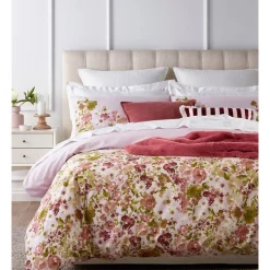 Heritage Francia Cotton Sateen Quilt Cover Set Multi