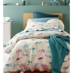 Australian Marine Conservation Society AMCS X Art Series Turtle Tide Quilt Cover Set In Multi