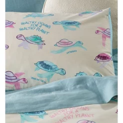 Australian Marine Conservation Society AMCS X Art Series Turtle Tide Quilt Cover Set In Multi 7 Australian Marine Conservation Society AMCS X Art Series Turtle Tide Quilt Cover Set In Multi -Sheridan Sales Store unnamed file 277