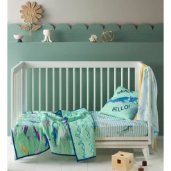 Australian Marine Conservation Society AMCS X Art Series Under The Ocean Cot Comforter In Multi