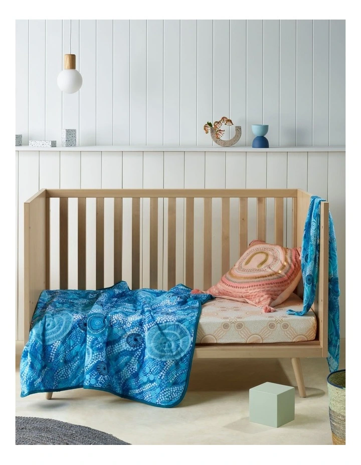 Emma Stenhouse Reef Cot Comforter In Multi 3 Emma Stenhouse Reef Cot Comforter In Multi