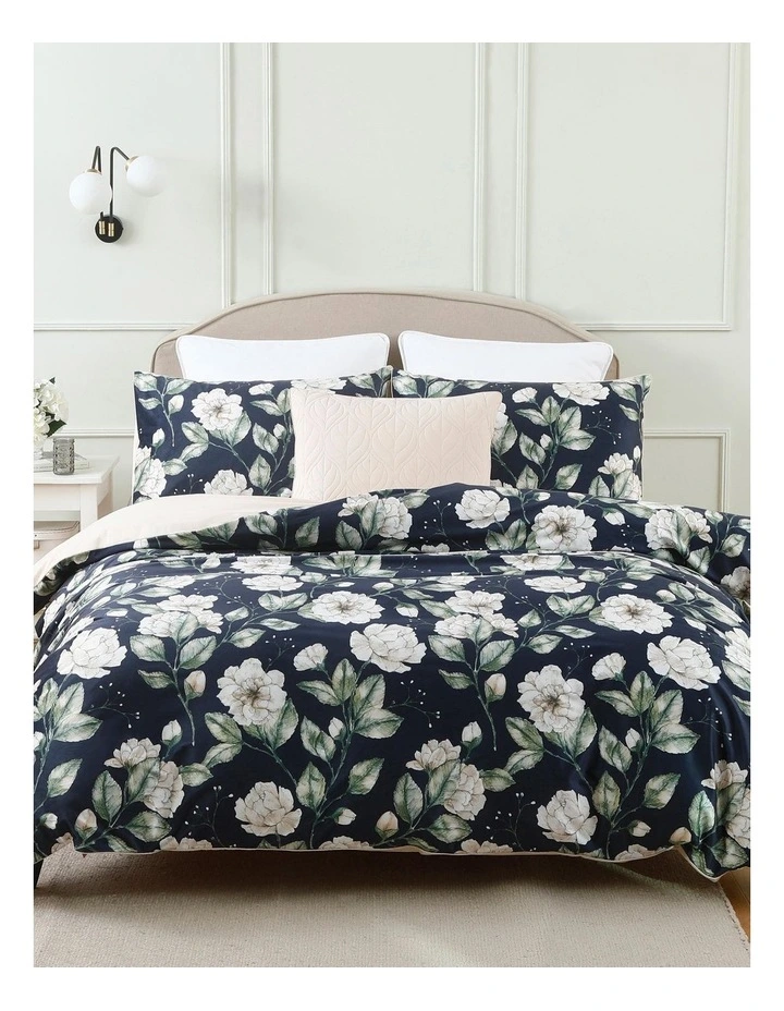 Martha Stewart Evoke Velvet Quilt Cover Set Dark Green 7 Martha Stewart Evoke Velvet Quilt Cover Set Dark Green - Image 5