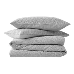 Aura Home Chambray Quilted Bedlinen Collection Dove 9 Aura Home Chambray Quilted Bedlinen Collection Dove -Sheridan Sales Store unnamed file 326