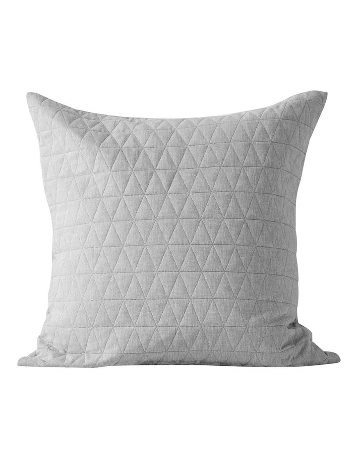 Aura Home Chambray Quilted Bedlinen Collection Dove 7 Aura Home Chambray Quilted Bedlinen Collection Dove - Image 5