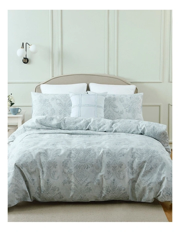Martha Stewart Baroque Damask Quilt Cover Set 3 Martha Stewart Baroque Damask Quilt Cover Set