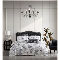 Grace By Linen House Ellison Quilt Cover Set White