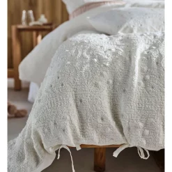 Alternative view of Linen House Abigail Quilt Cover Set In White