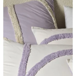 Vue Karter Tufted Quilt Cover Set In Purple/Cream -Sheridan Sales Store unnamed file 383