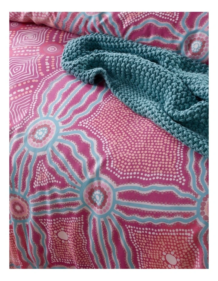 Emma Stenhouse Journeys And Connection Quilt Cover Set In Multi 4 Emma Stenhouse Journeys And Connection Quilt Cover Set In Multi - Image 2