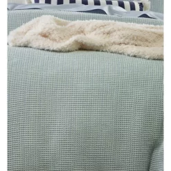 Heritage Adaline Waffle Quilt Cover Set Light Blue -Sheridan Sales Store unnamed file 430