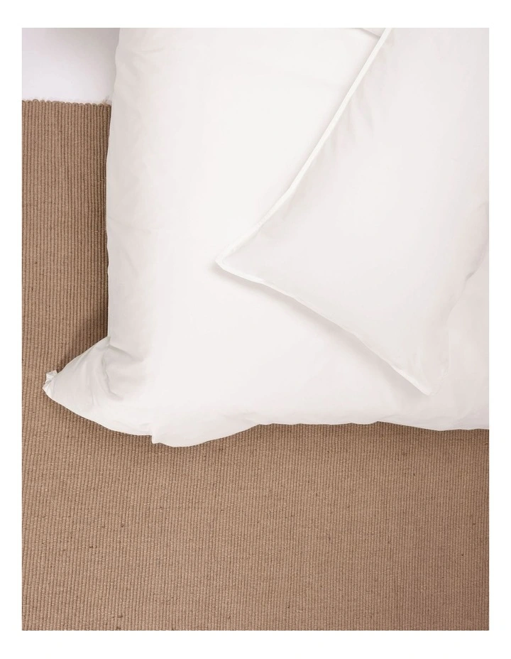 Linen House Nara 400TC Bamboo Cotton Quilt Cover Set White 4 Linen House Nara 400TC Bamboo Cotton Quilt Cover Set White - Image 2
