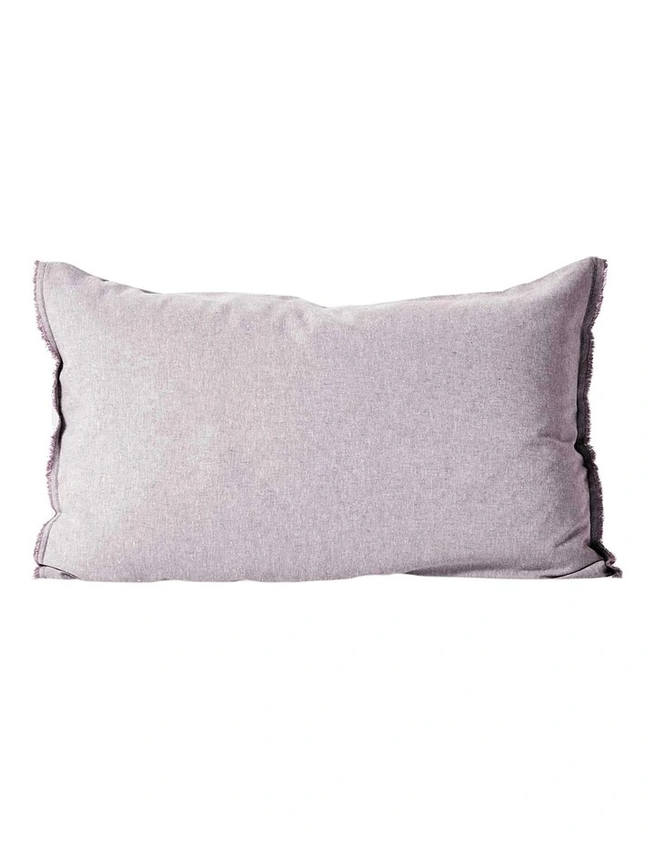 Aura Home Chambray Fringe Bedlinen Collection In Lilac 5 Aura Home Chambray Fringe Bedlinen Collection In Lilac - Image 3