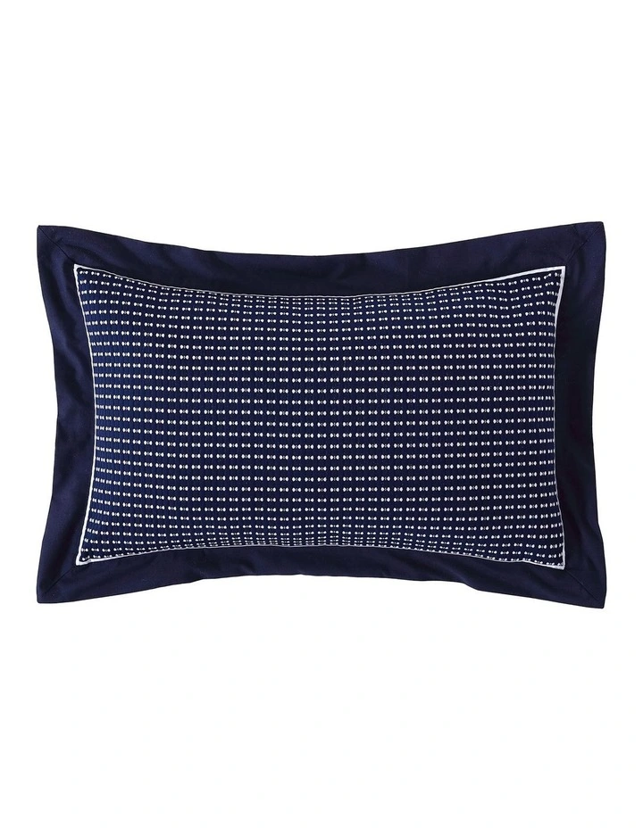 Private Collection Everton Navy Quilt Cover Set 8 Private Collection Everton Navy Quilt Cover Set - Image 6