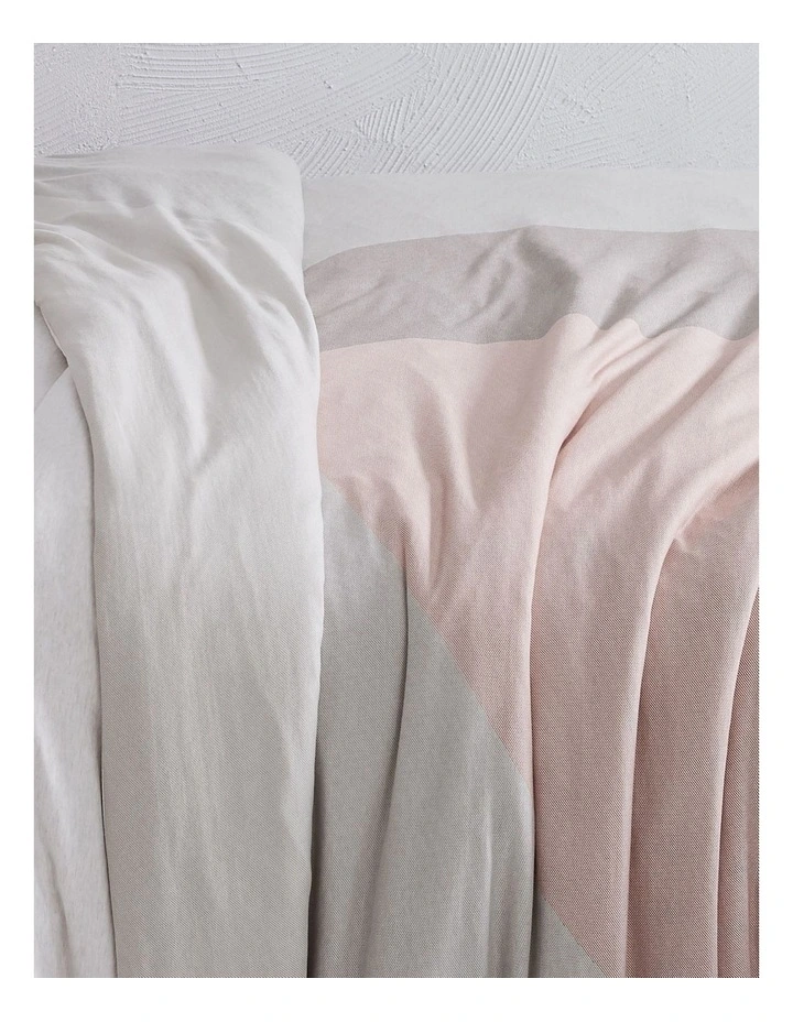 Calvin Klein Sculptural Block Quilt Cover Set In Terracotta 6 Calvin Klein Sculptural Block Quilt Cover Set In Terracotta - Image 4