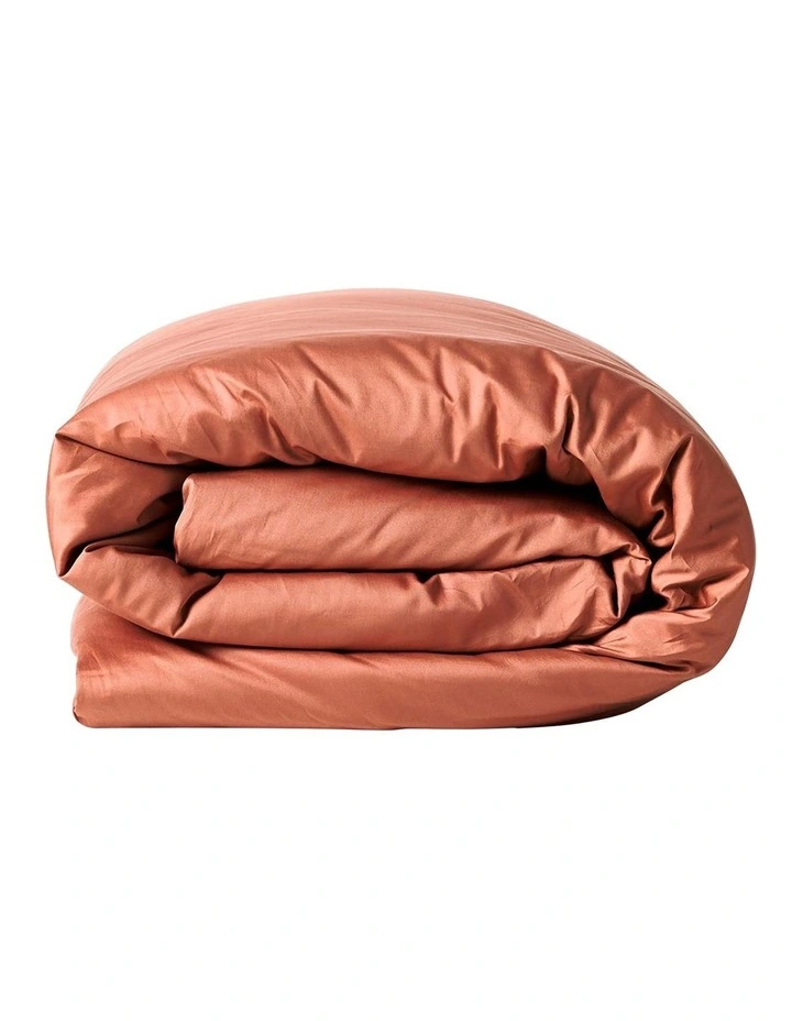 Aura Home Halo Organic Sateen Bedlinen Collection Cedarwood 6 Aura Home Halo Organic Sateen Bedlinen Collection Cedarwood - Image 4