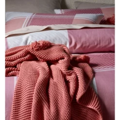 Alternative view of Vue Curtis Check Quilt Cover Pink