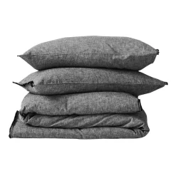 Aura Home Chambray Fringe Bedlinen Collection In Smoke 11 Aura Home Chambray Fringe Bedlinen Collection In Smoke -Sheridan Sales Store unnamed file 547
