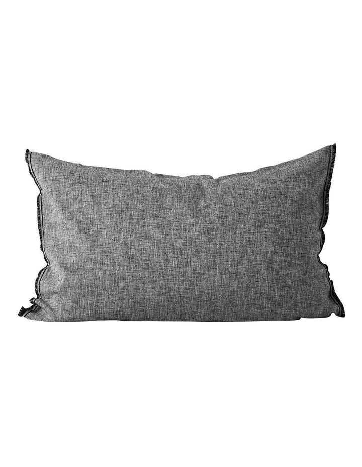 Aura Home Chambray Fringe Bedlinen Collection In Smoke 7 Aura Home Chambray Fringe Bedlinen Collection In Smoke - Image 5