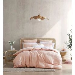 Linen House Galicia Quilt Cover Set Peony