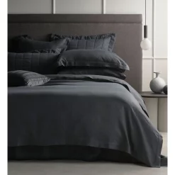 Sheridan Abbotson Bed Linen Collection In Carbon