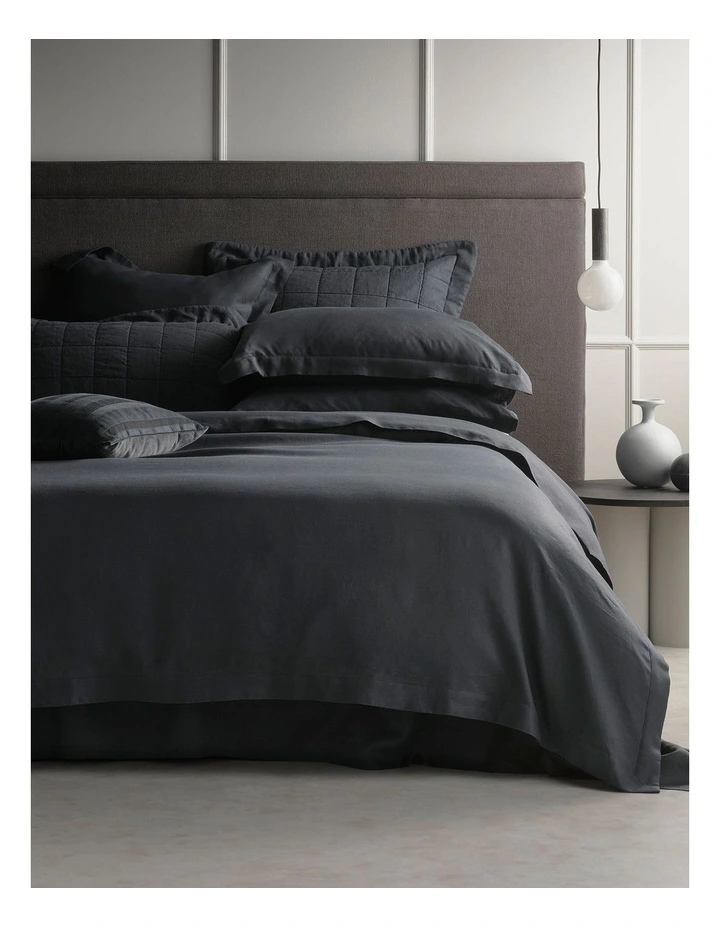 Sheridan Abbotson Bed Linen Collection In Carbon 3 Sheridan Abbotson Bed Linen Collection In Carbon