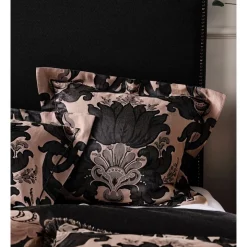 Alternative view of Grace By Linen House Dionisia Quilt Cover Set Black