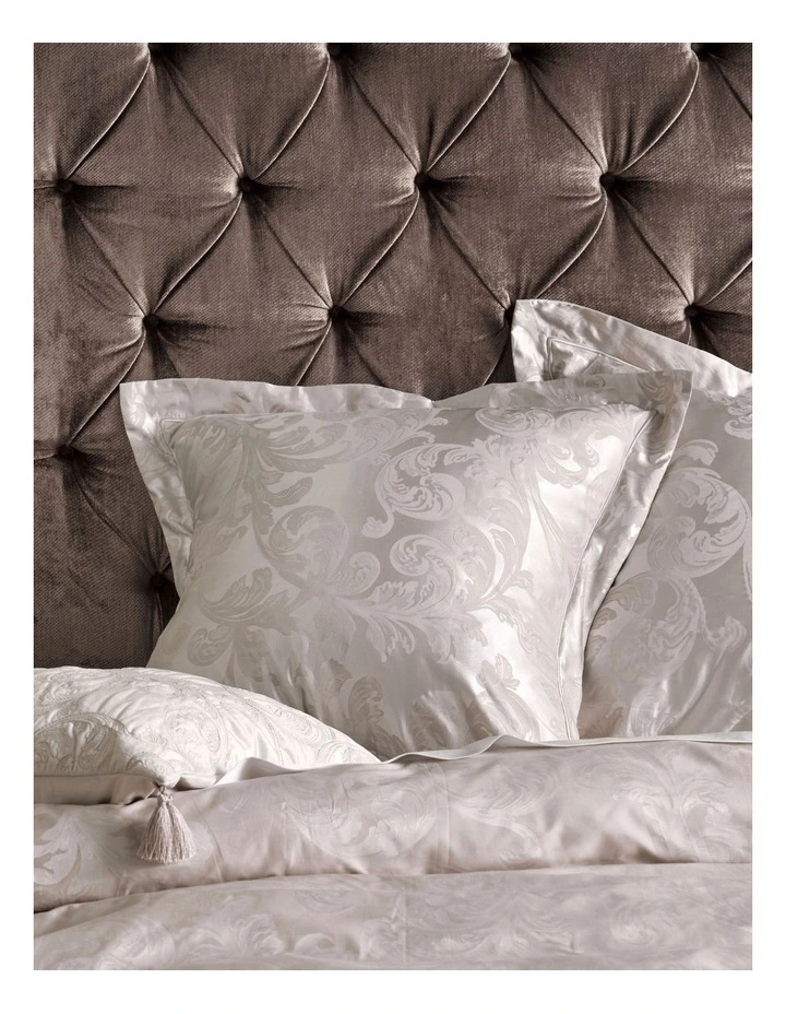 Grace By Linen House Verity Quilt Cover Set Gold 4 Grace By Linen House Verity Quilt Cover Set Gold - Image 2