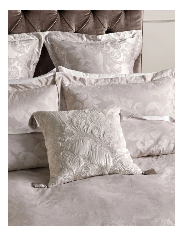 Grace By Linen House Verity Quilt Cover Set Gold 6 Grace By Linen House Verity Quilt Cover Set Gold - Image 4