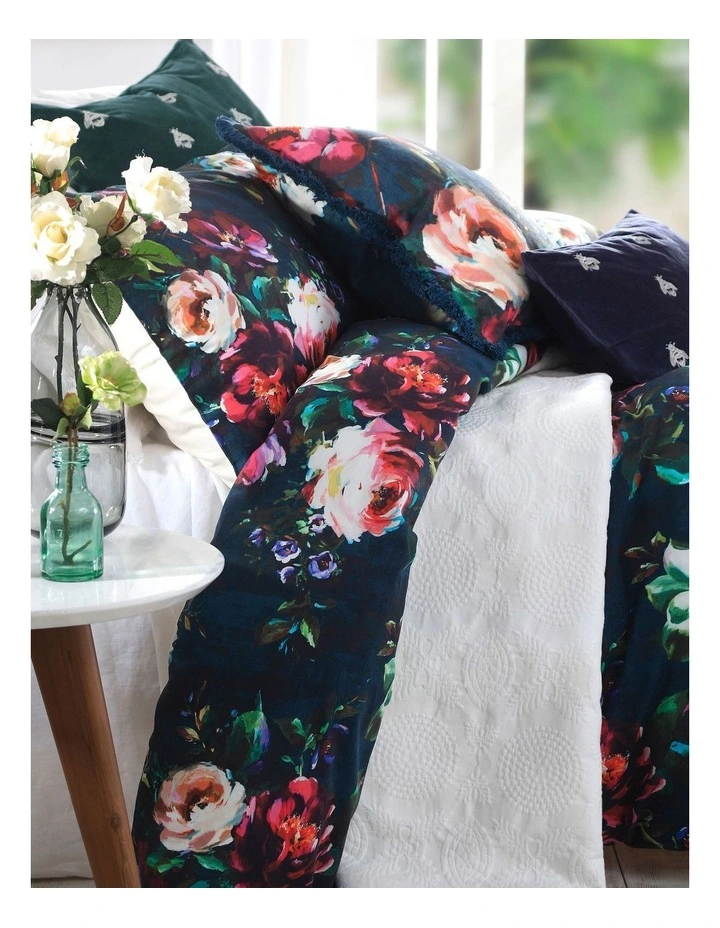 M.M Linen Paloma Quilt Cover Set In Multi 4 M.M Linen Paloma Quilt Cover Set In Multi - Image 2