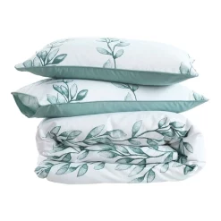 Martha Stewart Trellis Quilt Cover Set White/Green -Sheridan Sales Store unnamed file 598