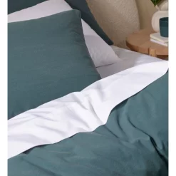 Vue Stonewashed 250TC Cotton Quilt Cover Set In Green 7 Vue Stonewashed 250TC Cotton Quilt Cover Set In Green -Sheridan Sales Store unnamed file 60