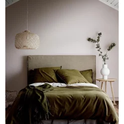 Aura Home Maison Vintage Bedlinen Collection In Khaki