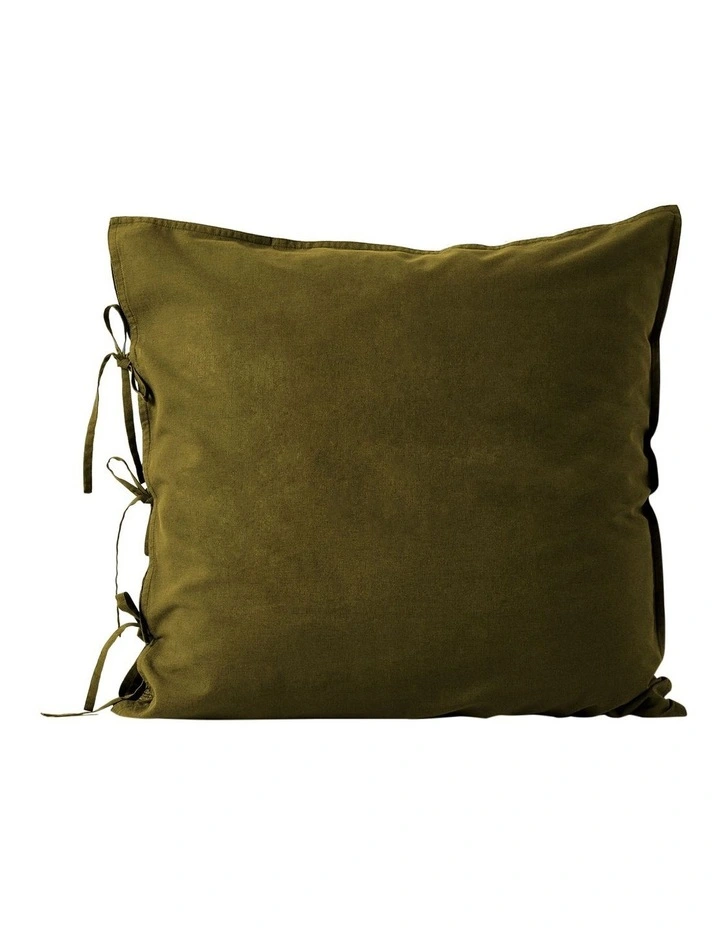 Aura Home Maison Vintage Bedlinen Collection In Khaki 7 Aura Home Maison Vintage Bedlinen Collection In Khaki - Image 5